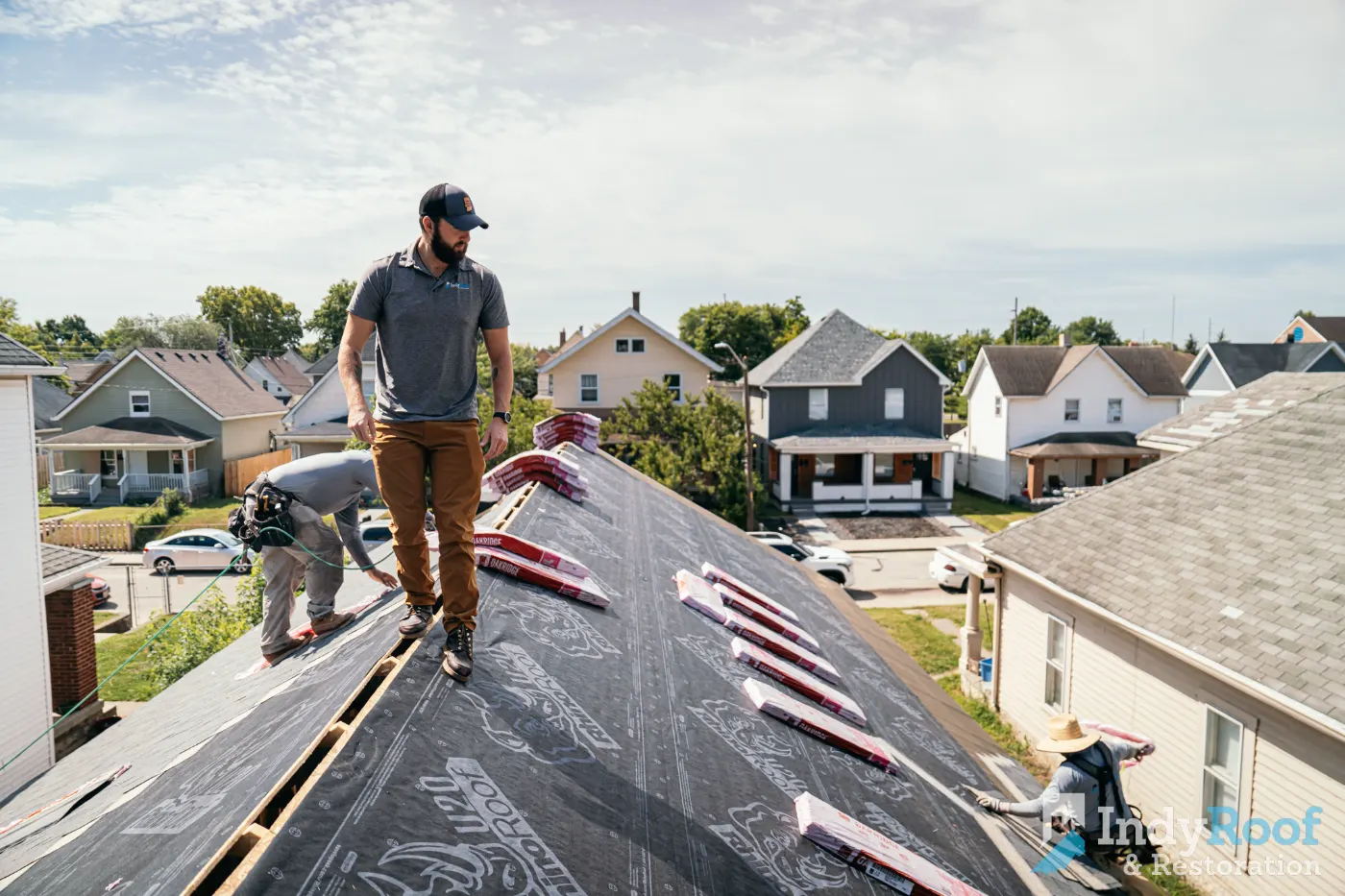 Roofing by Ingalls Roofing near Noblesville, IN